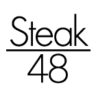 Steak 48 Logo Transparent